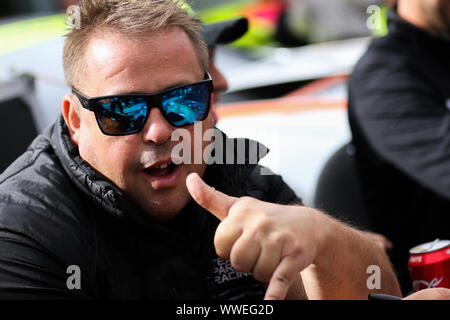 Derby, Royaume-Uni. 15 Sep, 2019. Pilote de course Parker de l'équipe Nick Jones au cours de la British GT GP de Donington Park à Donington Park, Derby, Angleterre le 15 septembre 2019. Photo par Jurek Biegus. Usage éditorial uniquement, licence requise pour un usage commercial. Aucune utilisation de pari, de jeux ou d'un seul club/ligue/dvd publications. Credit : UK Sports Photos Ltd/Alamy Live News Banque D'Images