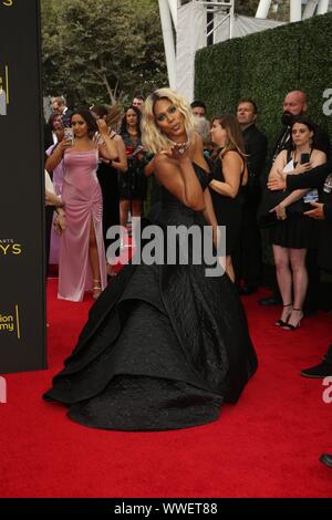 Los Angeles, Californie, USA. 15 Sep, 2019. Laverne Cox assiste à la 71e assemblée annuelle Primetime Creative Arts Emmy Awards, Jour 2 Crédit : Faye Sadou/media/Alamy Punch Live News Banque D'Images