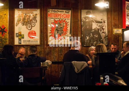 Barbecue à motif dinosaure à Syracuse, NY Banque D'Images