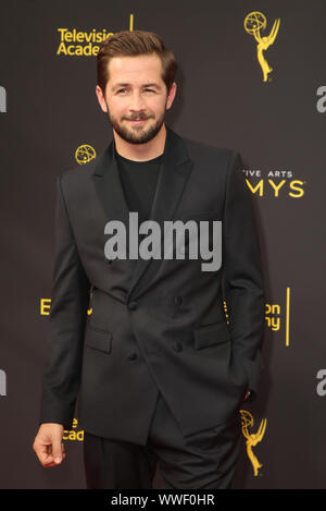 Los Angeles, Ca. 15 Sep, 2019. Michael Angarano au jour 2 de la 71e assemblée annuelle Primetime Creative Arts Emmy Awards le 15 septembre 2019. Credit : Faye Sadou/media/Alamy Punch Live News Banque D'Images