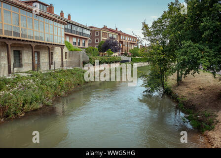 L'Espagne. Cuernago et Aguilar de Campoo. Palencia Banque D'Images