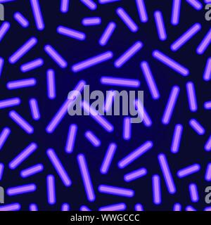 Lignes de néon motif transparent. Lignes violet Vector Illustration de Vecteur