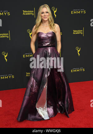 Le 15 septembre 2019, Los Angeles, Californie, USA : Shauna Duggins au 2019 Creative Arts Emmy Awards arrivants tenue au Théâtre Microsoft L.A. Vivre. (Crédit Image : © Birdie Thompson/AdMedia via Zuma sur le fil) Banque D'Images