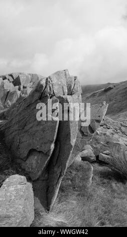 Roche en forme d'éléphant, le Lake District Banque D'Images