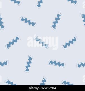 Les lignes ondulées bleu vector abstract pattern transparente Illustration de Vecteur