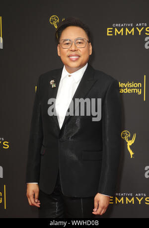 15 septembre 2019, Los Angeles, CA, USA : 15 septembre 2019 - Los Angeles, Californie - Nico Santos. 2019 Creative Arts Emmy Awards jour 2 au Microsoft Theater. Crédit photo : FSadou/AdMedia Banque D'Images