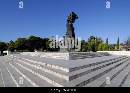 Monument de l'indépendance à Vlore Albanie Banque D'Images