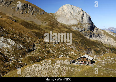 Cabane gelten, Suisse Banque D'Images