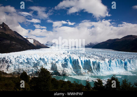 Le Glacier Perito Moreno en Patagonie Banque D'Images