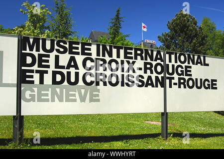 Musée international de la Croix-Rouge et du Croissant-Rouge Banque D'Images