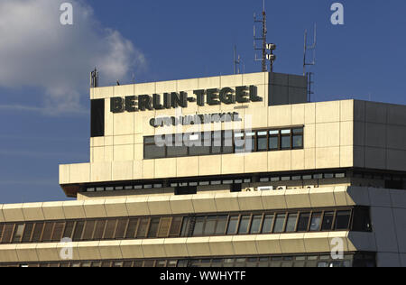 Otto Lilienthal, l'aéroport de Tegel - Berlin Banque D'Images