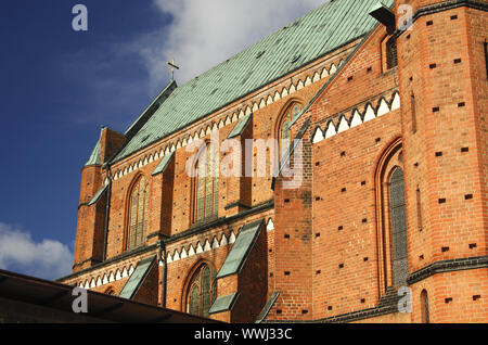 Façade de la Cathédrale, Nienhagen Ostseebad Kühlungsborn Banque D'Images