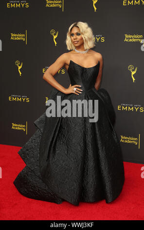 Le 15 septembre 2019, Los Angeles, CA, USA : 15 septembre 2019 - Los Angeles, Californie - Laverne Cox. 2019 Creative Arts Emmy Awards Jour 2 tenue à l'Théâtre de Microsoft. Crédit photo : FSadou/AdMedia (crédit Image : © F Sadou/AdMedia via Zuma sur le fil) Banque D'Images