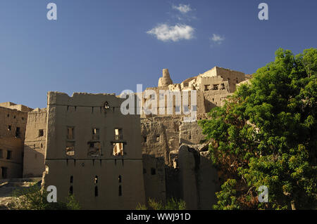 Village de Birkat al Mawz, Oman Banque D'Images
