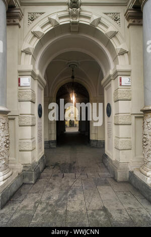 Dans l'entrée de la mairie à Graz, en Styrie, Autriche, Europa Banque D'Images
