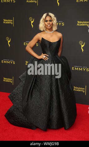 Le 15 septembre 2019, Los Angeles, CA, USA : 15 septembre 2019 - Los Angeles, Californie - Laverne Cox. 2019 Creative Arts Emmy Awards Jour 2 tenue à l'Théâtre de Microsoft. Crédit photo : FSadou/AdMedia (crédit Image : © F Sadou/AdMedia via Zuma sur le fil) Banque D'Images