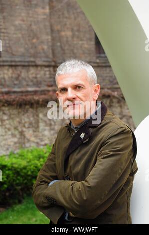 L'écrivain italien Giuseppe Culicchia Photo © Giuseppe Lian/Sintesi/Alamy Stock Photo Banque D'Images
