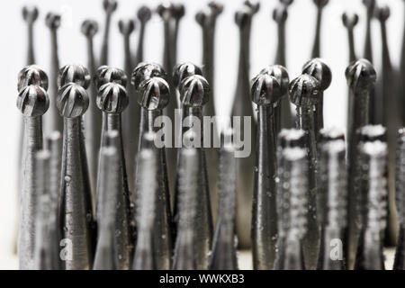 Jeu de forets dentaires libre, selective focus Banque D'Images