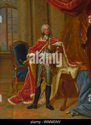 Portrait du Prince Clement Francis de Bavière (1722-1770). Collection privée. Banque D'Images