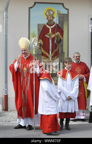 Évêque catholique Banque D'Images