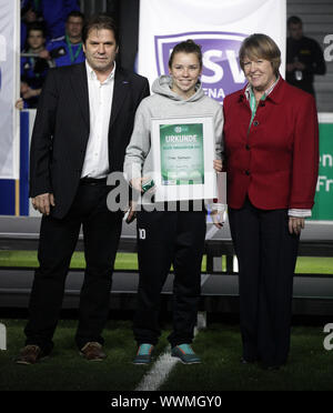 Linda Dallmann (SGS) Essen 2014 DFB Hallenpokal der Frauen am 12.01.2014 à Magdebourg Banque D'Images