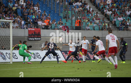 Testspiel RB Leipzig gegen Paris Saint-Germain FC am 18.7.14 Banque D'Images