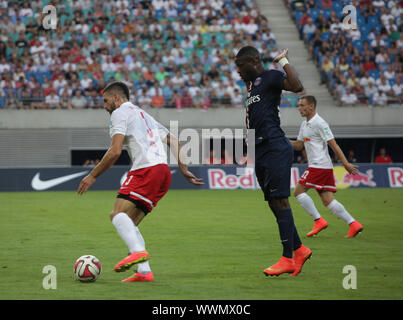 Testspiel RB Leipzig gegen Paris Saint-Germain FC am 18.7.14 Banque D'Images