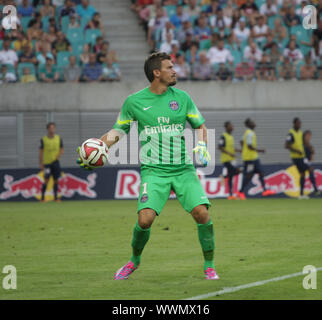 Torwart Nicolas Douchez (Paris Saint-Germain FC) Banque D'Images