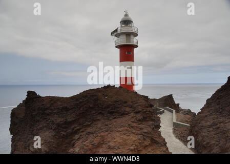 Phare de la Punta del Teno, Tenerife Banque D'Images