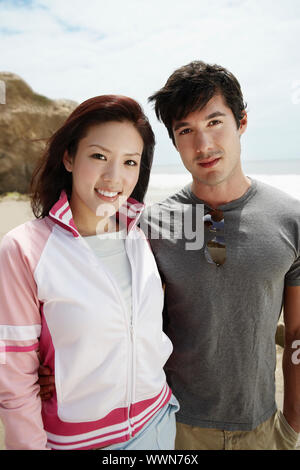 Jeune couple élégant Banque D'Images