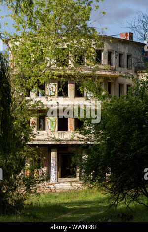 Maison de vacances FDGB Fritz Heckert Gernrode Harz Banque D'Images