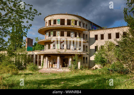 Maison de vacances FDGB Fritz Heckert Gernrode Harz Banque D'Images