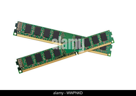Collection électronique ordinateur - la mémoire vive (RAM) Banque D'Images
