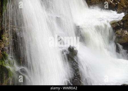 Cascade du canyon près de Garmisch Banque D'Images