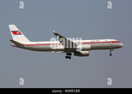 Air Koryo Tupolew Tu-204 Airplane Banque D'Images