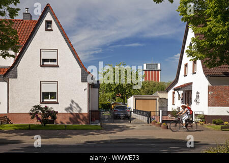 Règlement mineurs Friedrich Heinrich, Kamp-Lintfort, Ruhr, Allemagne, Europe Banque D'Images