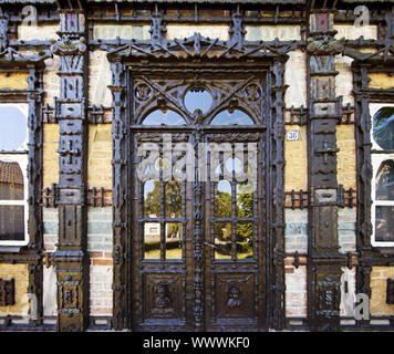 Museum Junkerhaus, Lemgo, à l'Est de la Westphalie, Rhénanie-Palatinat, Allemagne, Europe Banque D'Images