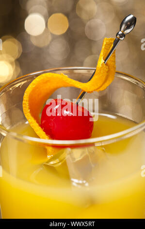 Harvey Wallbanger Cocktail Banque D'Images