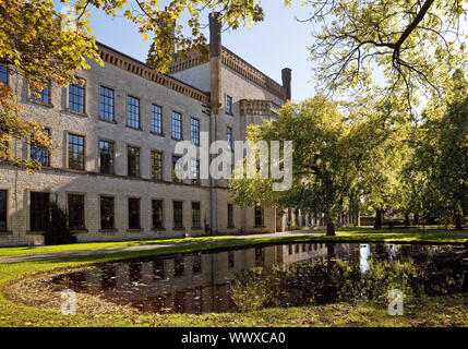 L'entreprise de filature Ravensberger Spinnerei, Bielefeld, Rhénanie du Nord-Westphalie, Allemagne, Europe Banque D'Images