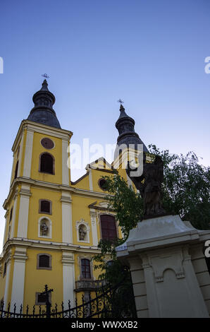 Eglise de Saint Bernard à Eger, Hongrie. Banque D'Images