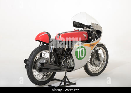 1961 Honda RC162, Mike Hailwood. Banque D'Images