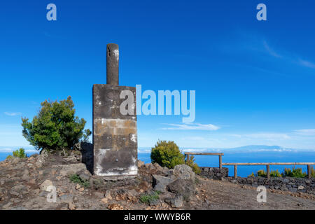 El Hierro - Sommet de la Malpaso Banque D'Images