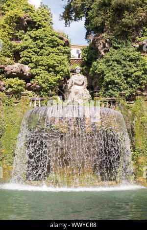 Fontaine de Ovato dans la ville de Tivoli en Italie Banque D'Images