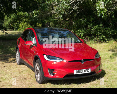 2017 Tesla Model X. Banque D'Images