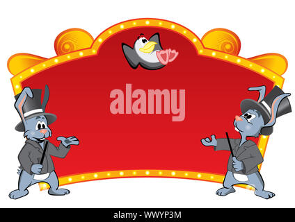 Neon Circus Banque D'Images