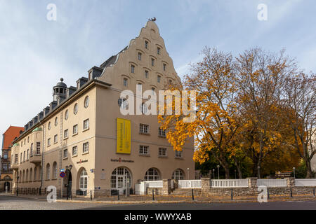 Golden Octobre à Aschersleben Banque D'Images