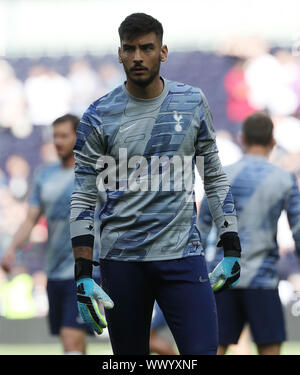 Tottenham Hotspur gardien Paulo Gazzaniga Banque D'Images
