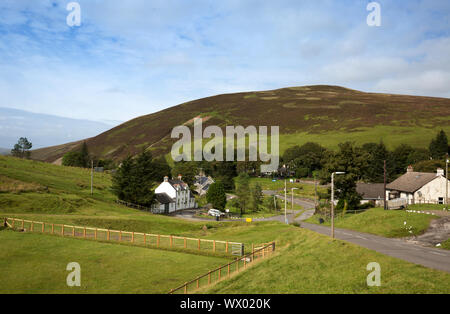 Wanlockhead le plus haut village de l'Écosse et le Royaume-Uni à 1531 pieds au-dessus du niveau de la mer Banque D'Images