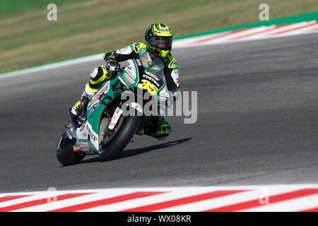 CAL CRUTCHLOW (RIDER numéro 35 pour le team LCR HONDA EN MOTOGP lors des essais libres du vendredi (FP1-FP2) de la Motogp de Saint-Marin et de la Riviera Banque D'Images