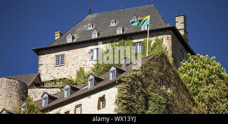 Château, Blankenheim, Eifel, Nordrhein-Westfalen, Germany, Europe Banque D'Images